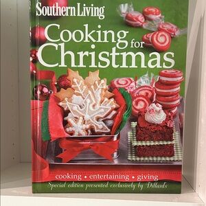 Southern Living Festive Green and Red Cookbook